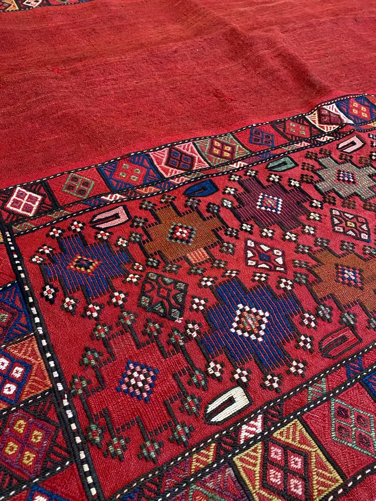 Kurdish flatweave wool horse cover, Image 1++